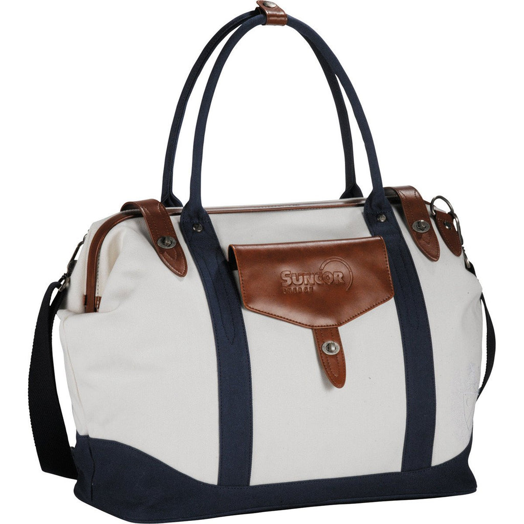 Cutter & Buck Navy Legacy 19" Cotton Duffel Bag