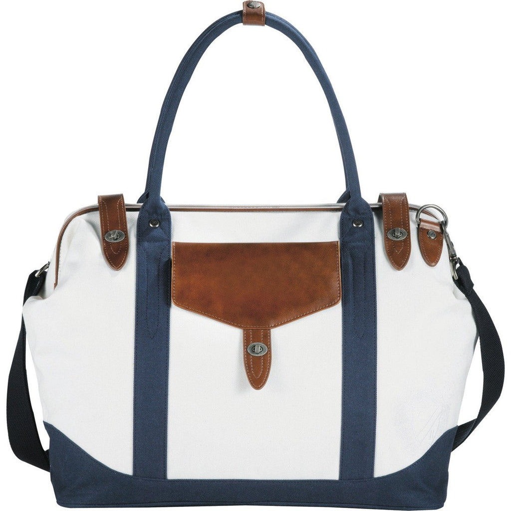 Cutter & Buck Navy Legacy 19" Cotton Duffel Bag