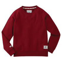 Roots73 Women's Dark Red Bearlake Fleece Crew