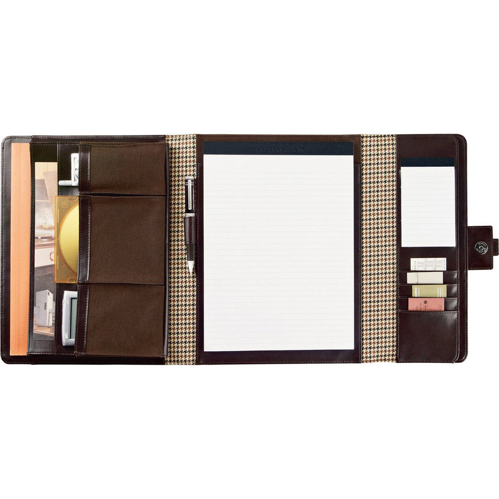 Cutter & Buck Truffle American Classic Tri-Fold Padfolio