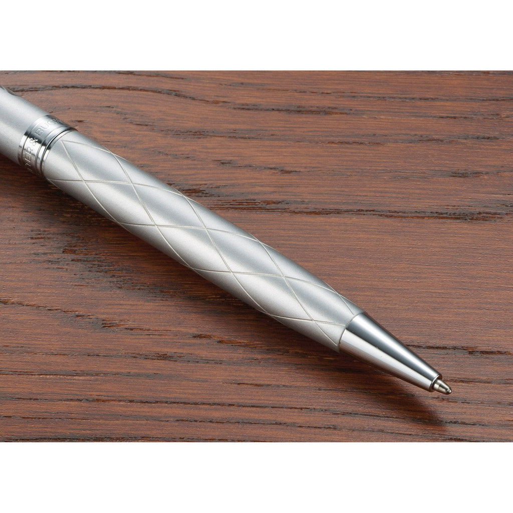 Cutter & Buck Silver Bainbridge Quilted Ballpoint Stylus