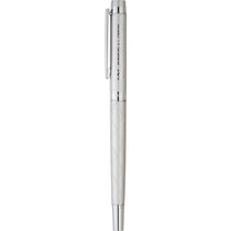 Cutter & Buck Silver Bainbridge Quilted Roller Ball