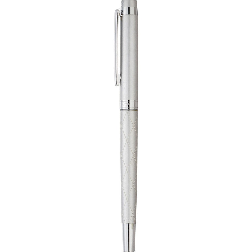 Cutter & Buck Silver Bainbridge Quilted Roller Ball