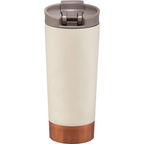 Cutter & Buck Cream Bainbridge CopperVacuum Tumbler 16oz