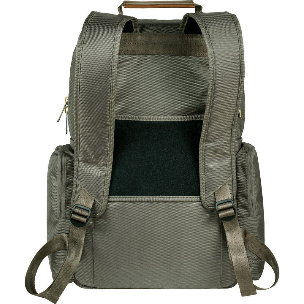 Cutter & Buck Grey Bainbridge 15" Computer Backpack