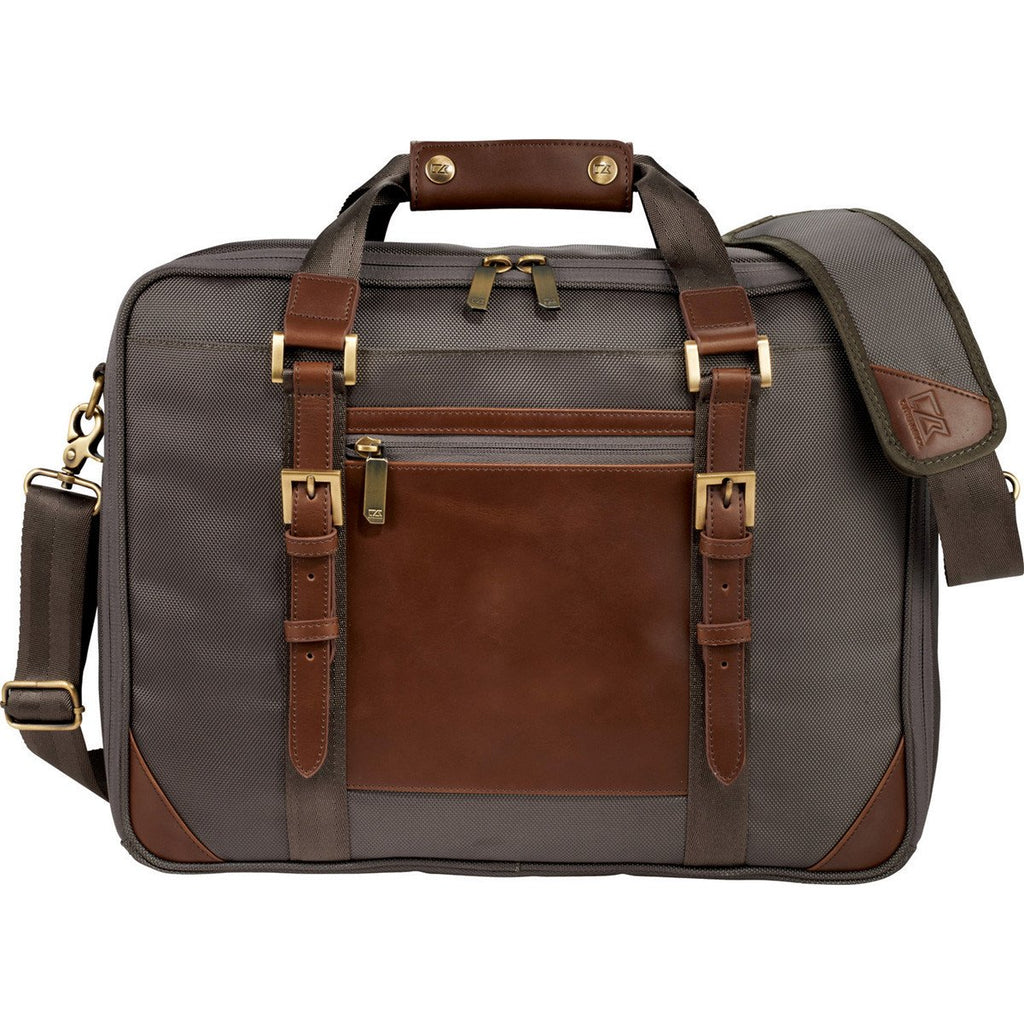 Cutter & Buck Grey Bainbridge 15" Computer Briefcase