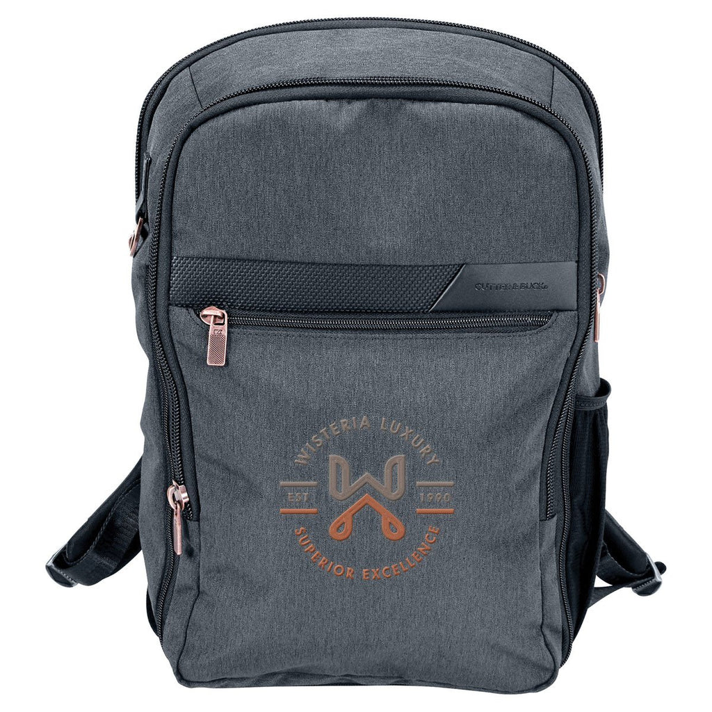 Cutter & Buck Charcoal Bainbridge Slim 15" Computer Backpack
