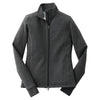 Roots73 Women's Dark Charcoal Mix Edenvale Knit Jacket