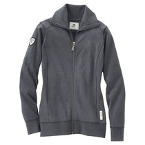 Roots73 Women's Dark Charcoal Mix Trentriver Knit Full Zip