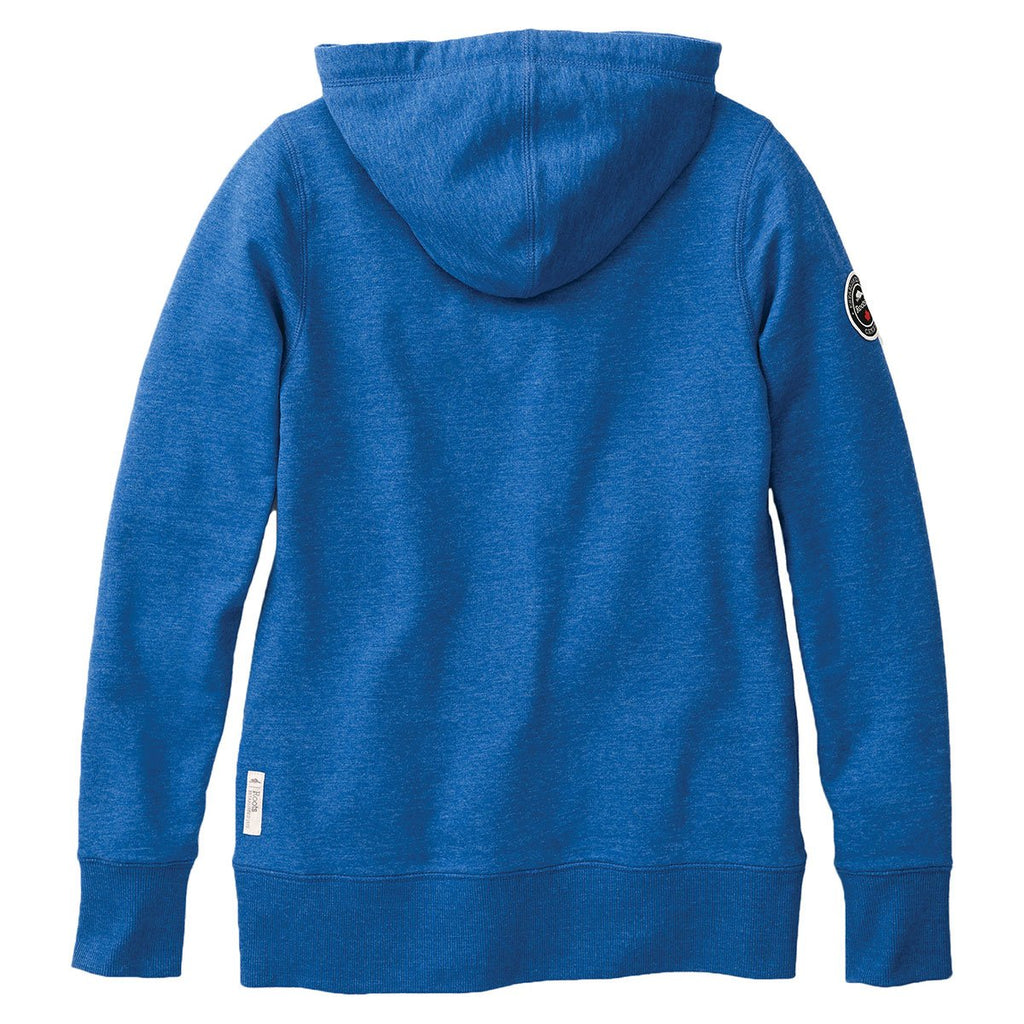 Roots73 Women's Baltic Blue Heather Sandylake Full Zip Hoody