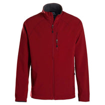 Landway Men's Red/Charcoal Matrix Soft Shell Jacket