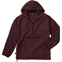Charles River Women's Maroon Pack-N-Go Pullover