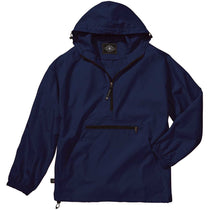 Charles River Women's Navy Pack-N-Go Pullover