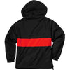 Charles River Women's Black/Red Classic Charles River Striped Pullover