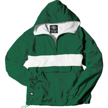Charles River Women's Forest/White Classic Charles River Striped Pullover