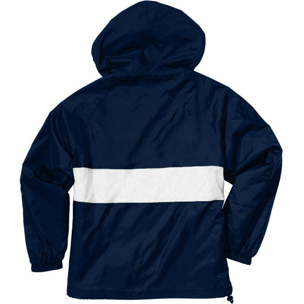 Charles River Women's Navy/White Classic Charles River Striped Pullover