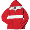 Charles River Women's Red/White Classic Charles River Striped Pullover