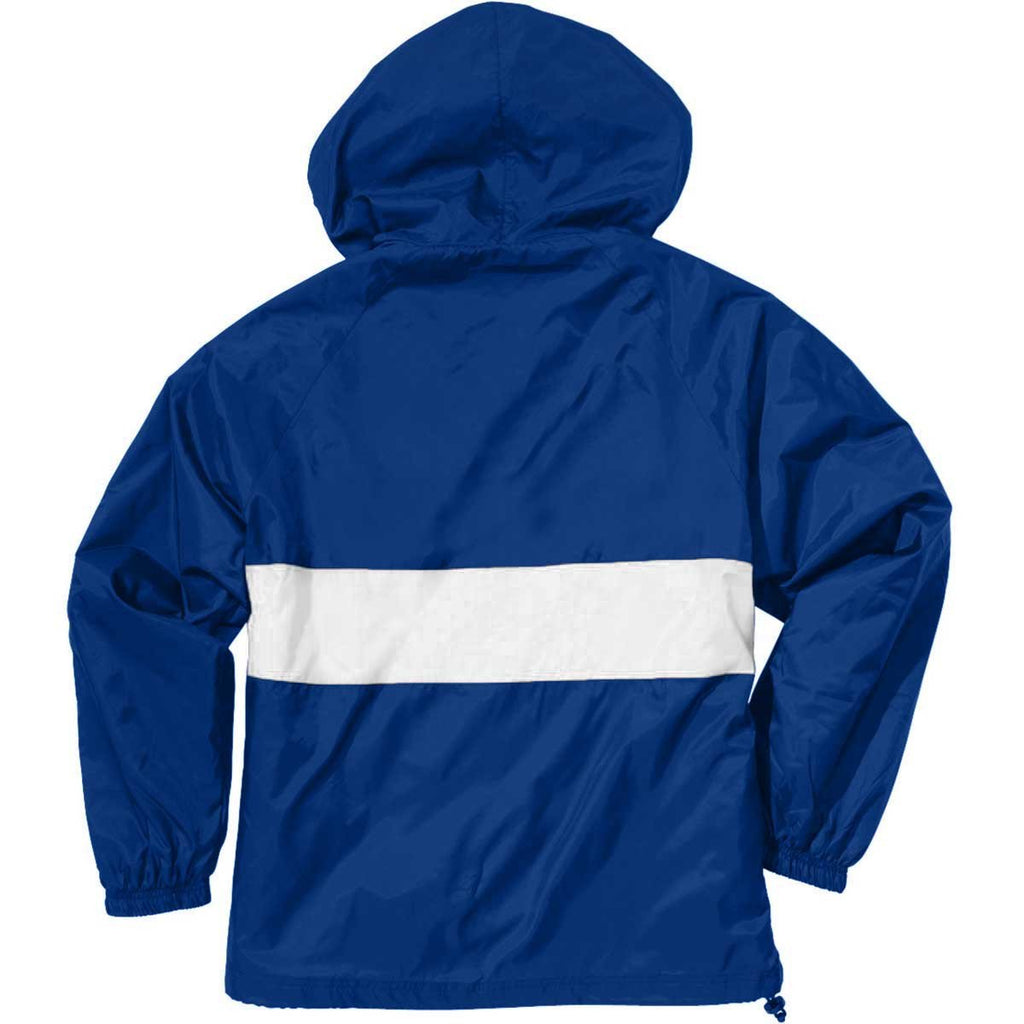 Charles River Women's Royal/White Classic Charles River Striped Pullover