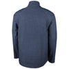 Charles River Men's Navy Melange Back Bay Soft Shell Jacket