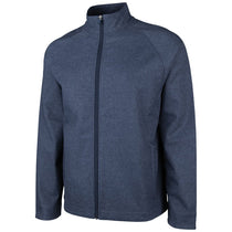 Charles River Men's Navy Melange Back Bay Soft Shell Jacket