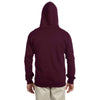 Jerzees Men's Maroon 8 Oz. Nublend Fleece Full-Zip Hood