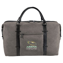 Kenneth Cole Gray/Black Canvas Duffel Bag