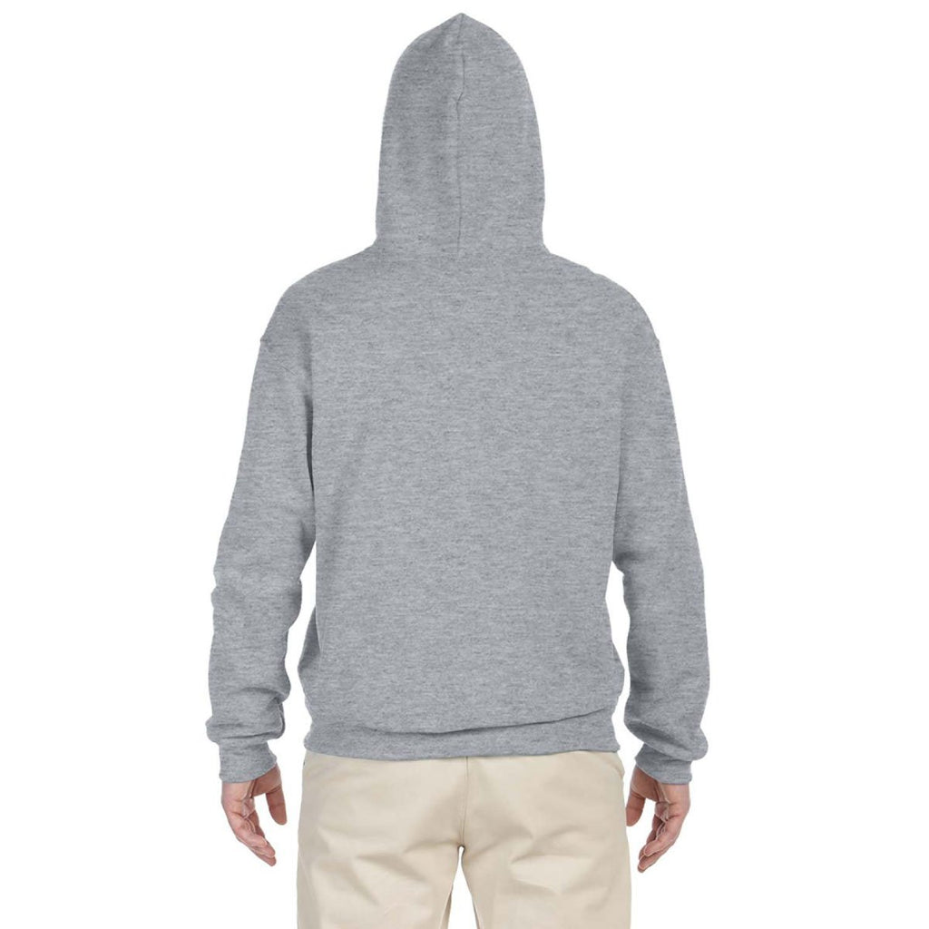 Jerzees Men's Athletic Heather 8 Oz. Nublend Fleece Pullover Hood