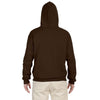 Jerzees Men's Chocolate 8 Oz. Nublend Fleece Pullover Hood