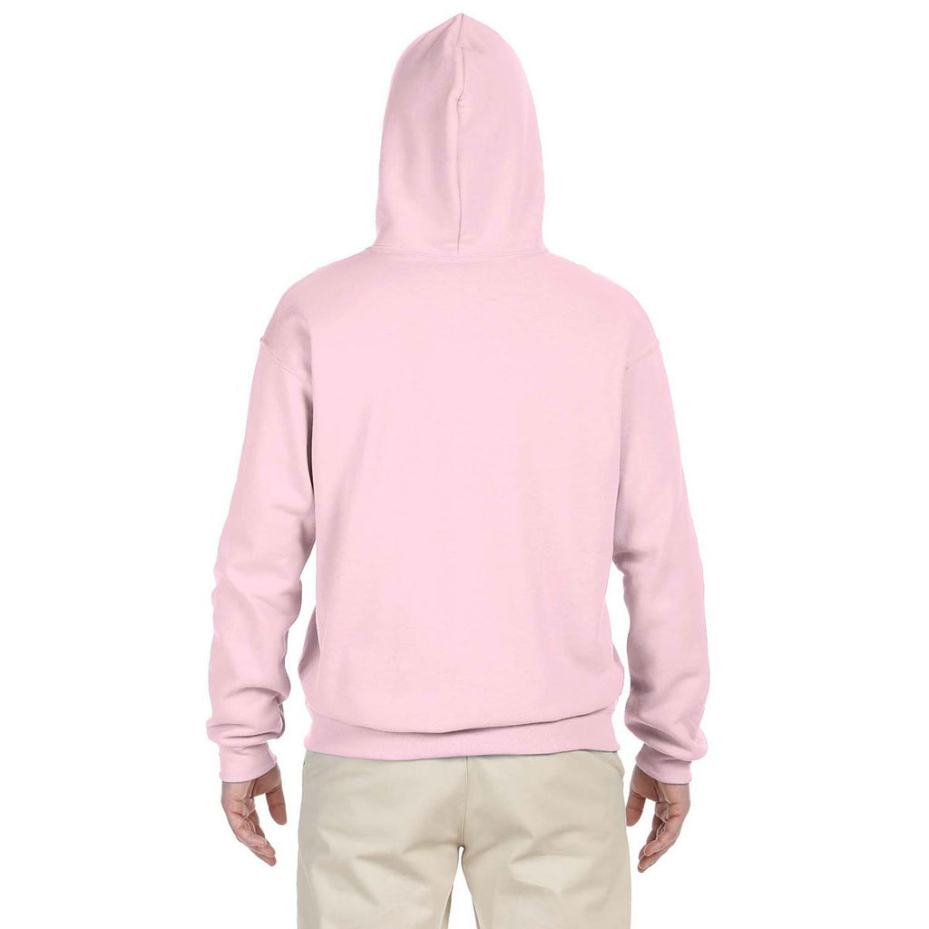 Jerzees Men's Classic Pink 8 Oz. Nublend Fleece Pullover Hood