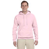 Jerzees Men's Classic Pink 8 Oz. Nublend Fleece Pullover Hood