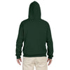 Jerzees Men's Forest Green 8 Oz. Nublend Fleece Pullover Hood