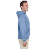 Jerzees Men's Light Blue 8 Oz. Nublend Fleece Pullover Hood