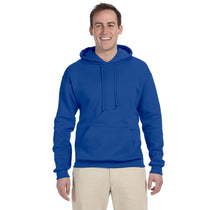 Jerzees Men's Royal 8 Oz. Nublend Fleece Pullover Hood