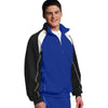 Charles River Men's Royal/White/Black Olympian Jacket