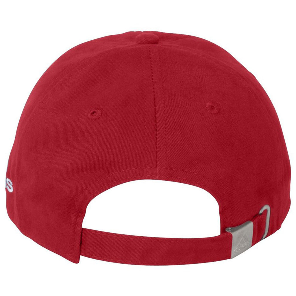 Adidas Golf Power Red Heather Core Performance Relaxed Cap