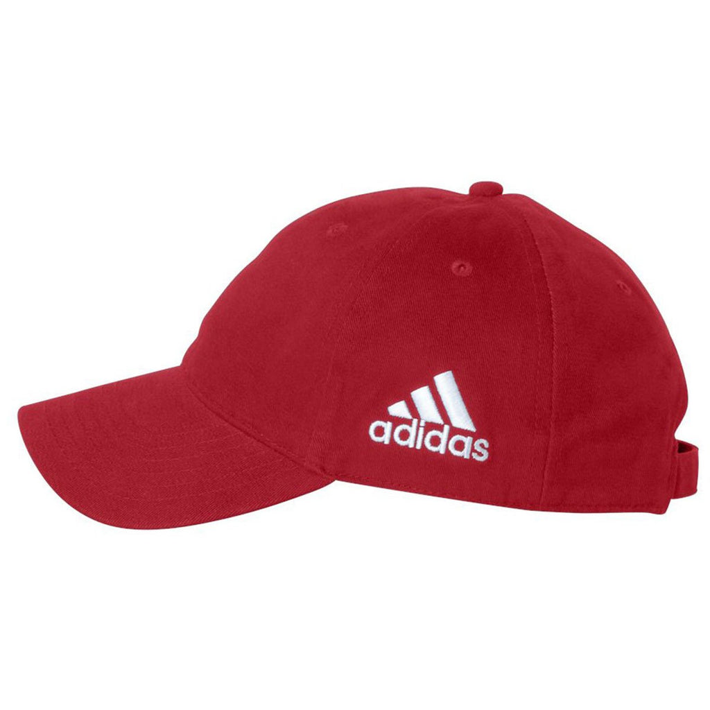 Adidas Golf Power Red Heather Core Performance Relaxed Cap