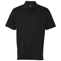 Adidas Golf Men's Black/White Climalite Basic Sport Shirt