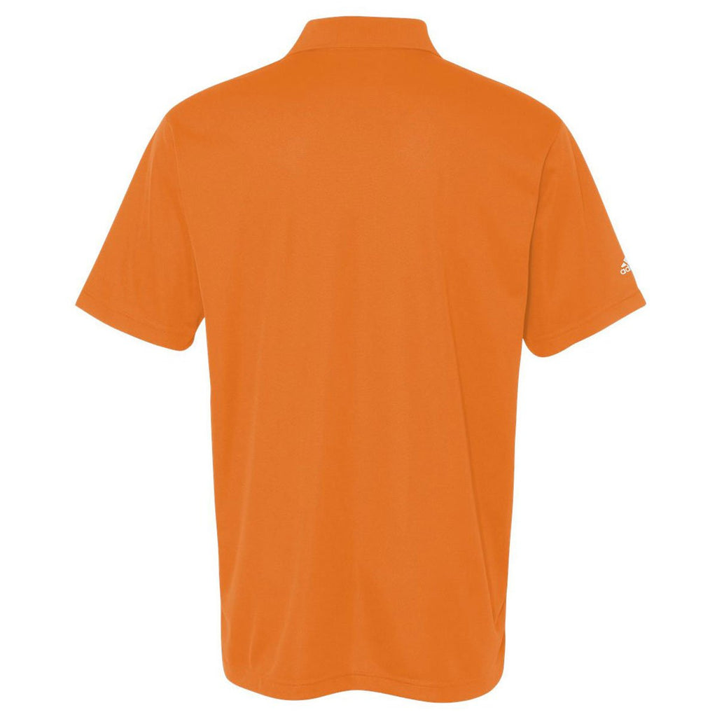 Adidas Golf Men's Bright Orange/White Climalite Basic Sport Shirt