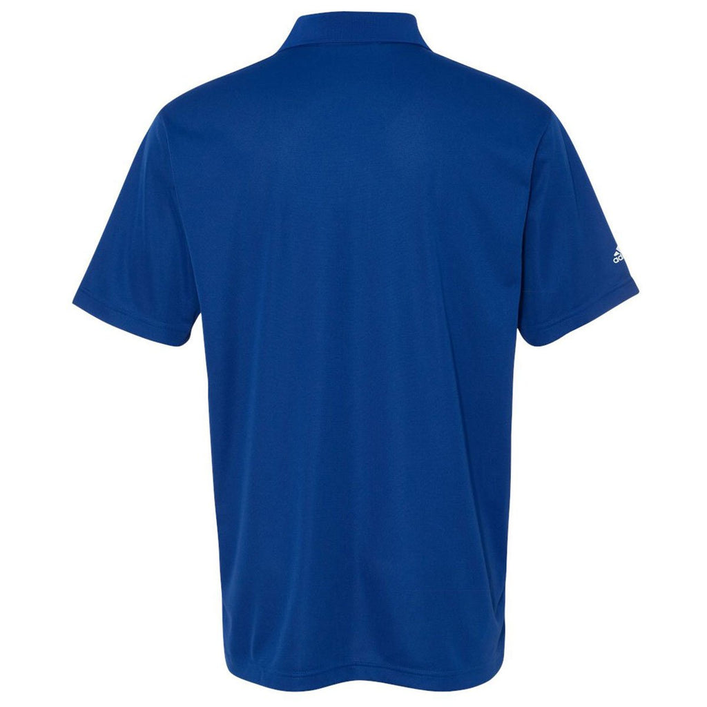 Adidas Golf Men's Collegiate Royal/White Climalite Basic Sport Shirt