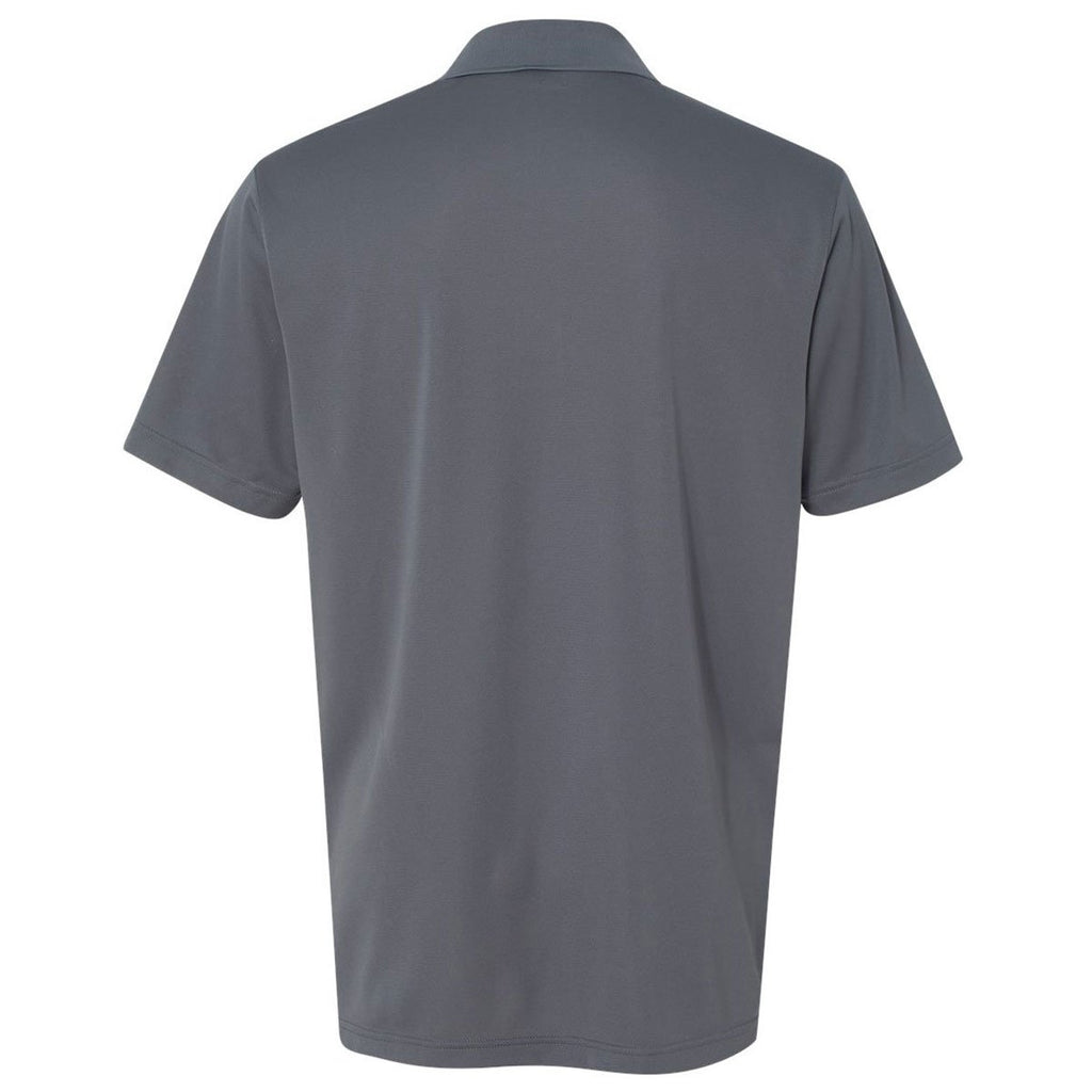 Adidas Golf Men's Lead/Black Climalite Basic Sport Shirt