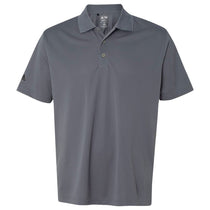 Adidas Golf Men's Lead/Black Climalite Basic Sport Shirt
