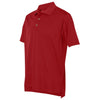 Adidas Golf Men's Power Red/Black Climalite Basic Sport Shirt