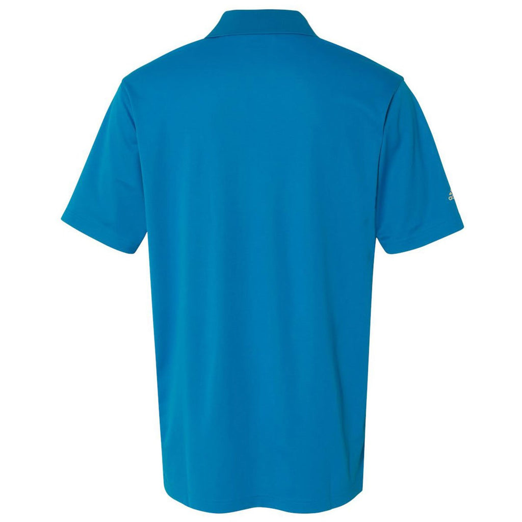 Adidas Golf Men's Shock Blue/Mid Grey Climalite Basic Sport Shirt