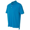 Adidas Golf Men's Shock Blue/Mid Grey Climalite Basic Sport Shirt