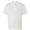 Adidas Golf Men's White/Black Climalite Basic Sport Shirt