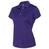 Adidas Golf Women's Collegiate Purple/White Climalite Basic Sport Shirt