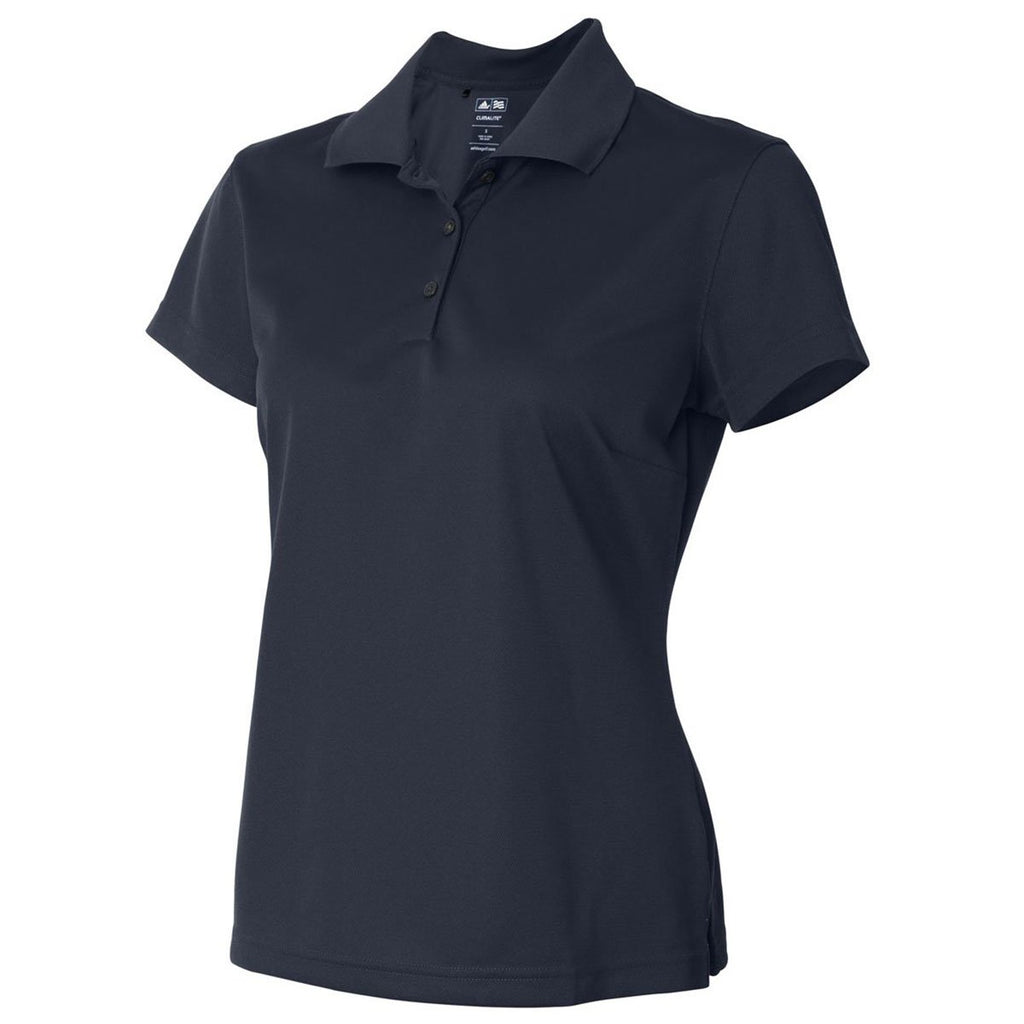 Adidas Golf Women's Navy/White Climalite Basic Sport Shirt