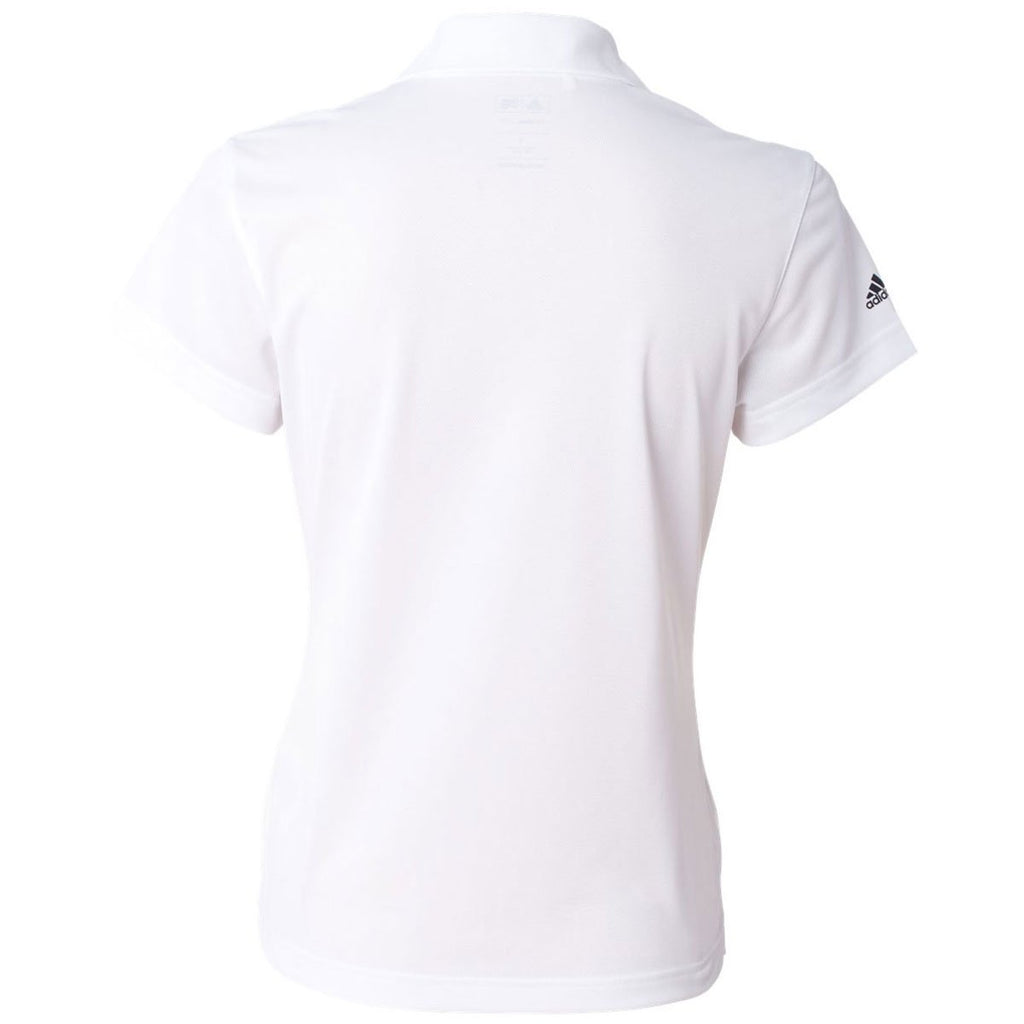 Adidas Golf Women's White/Black Climalite Basic Sport Shirt