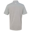 Adidas Golf Men's Clear Onyx Heather/Clear Onyx Heather Block Sport Shirt
