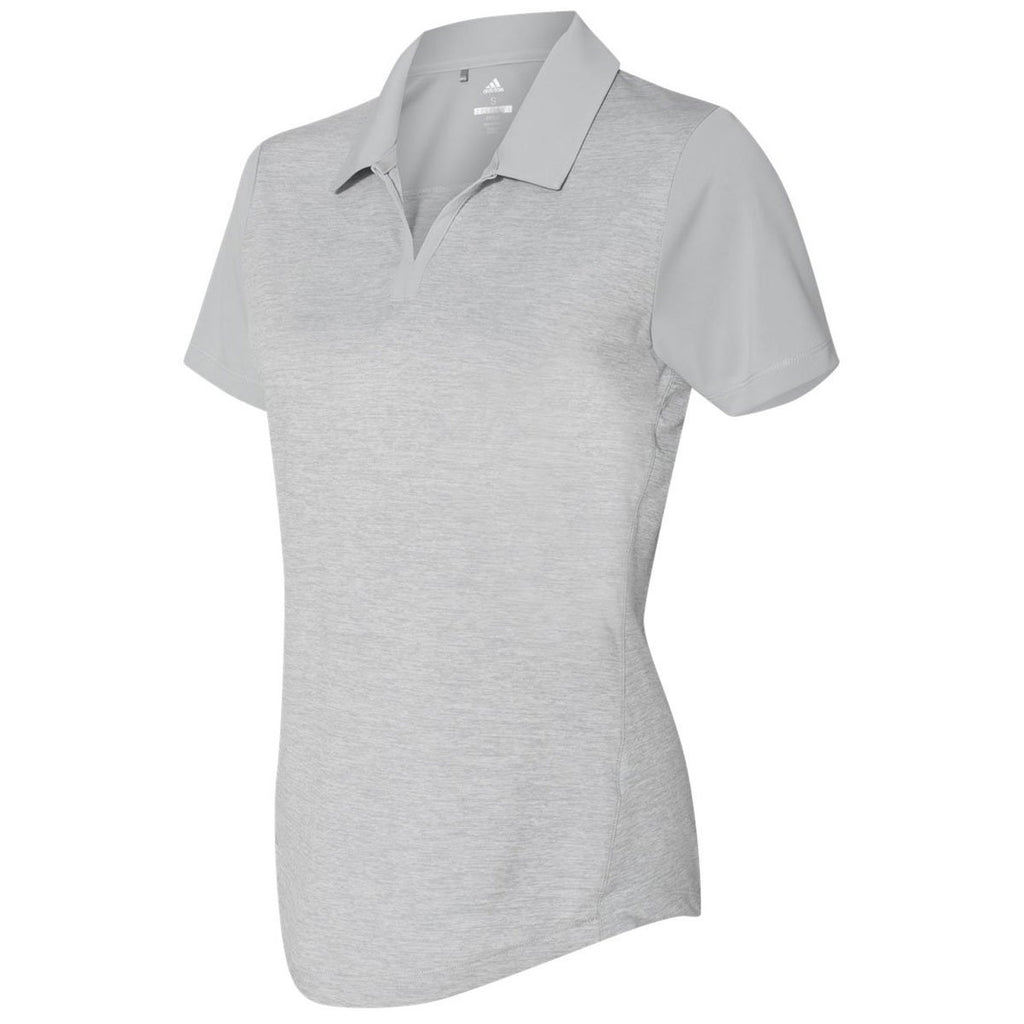 Adidas Golf Women's Clear Onyx Heather/Clear Onyx Heather Block Sport Shirt